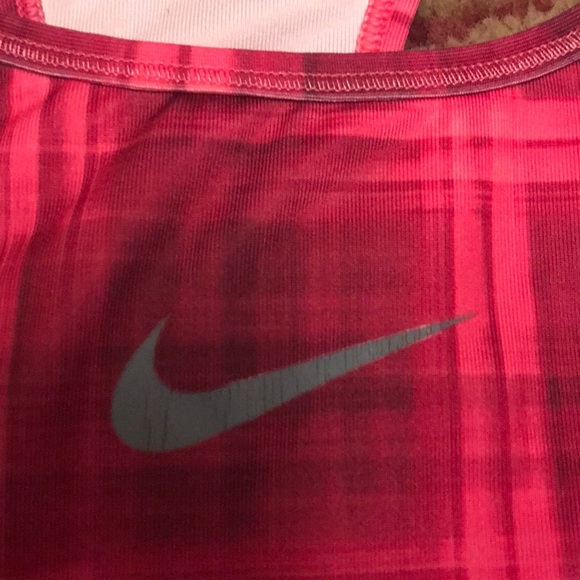 Nike Plaid Sports Bra Small - Picture 2 of 3